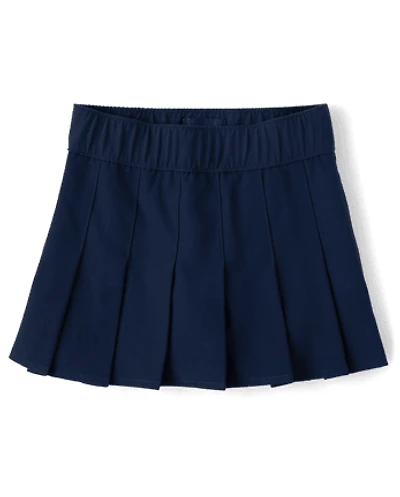 Girls Uniform Quick Dry Pleated Skort