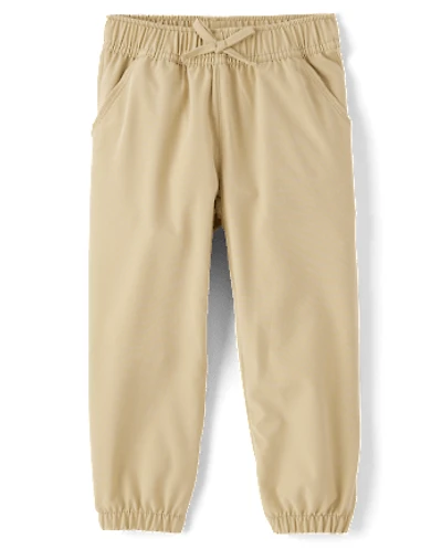 Girls Quick Dry Stretch Pull On Jogger Pants