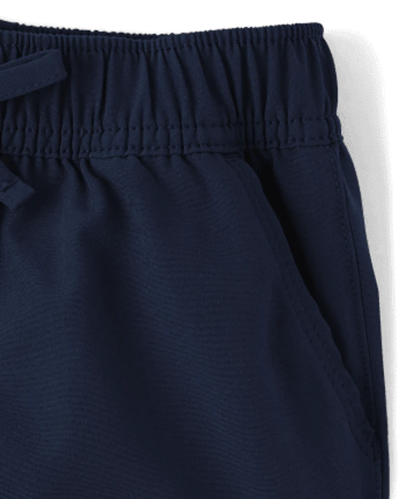 Girls Quick Dry Stretch Pull On Jogger Pants