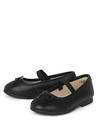 Toddler Girls Bow Ballet Flats
