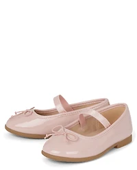 Ballerines à nœud pour petites filles