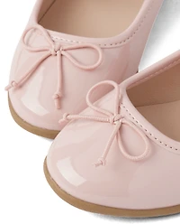 Ballerines à nœud pour petites filles