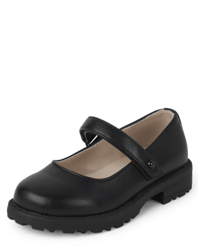 Toddler Girls Platform Mary Jane Shoes
