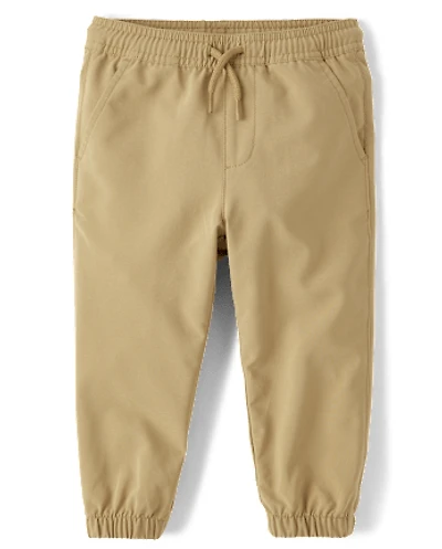 Baby And Toddler Boys Quick Dry Stretch Pull On Jogger Pants