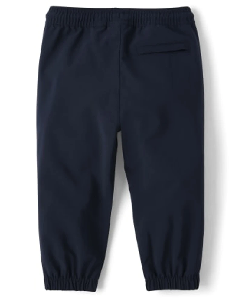 Baby And Toddler Boys Quick Dry Stretch Pull On Jogger Pants