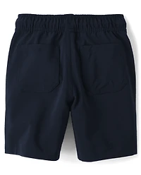Boys Quick Dry Pull On Jogger Shorts