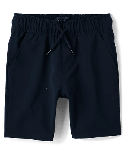 Boys Quick Dry Pull On Jogger Shorts
