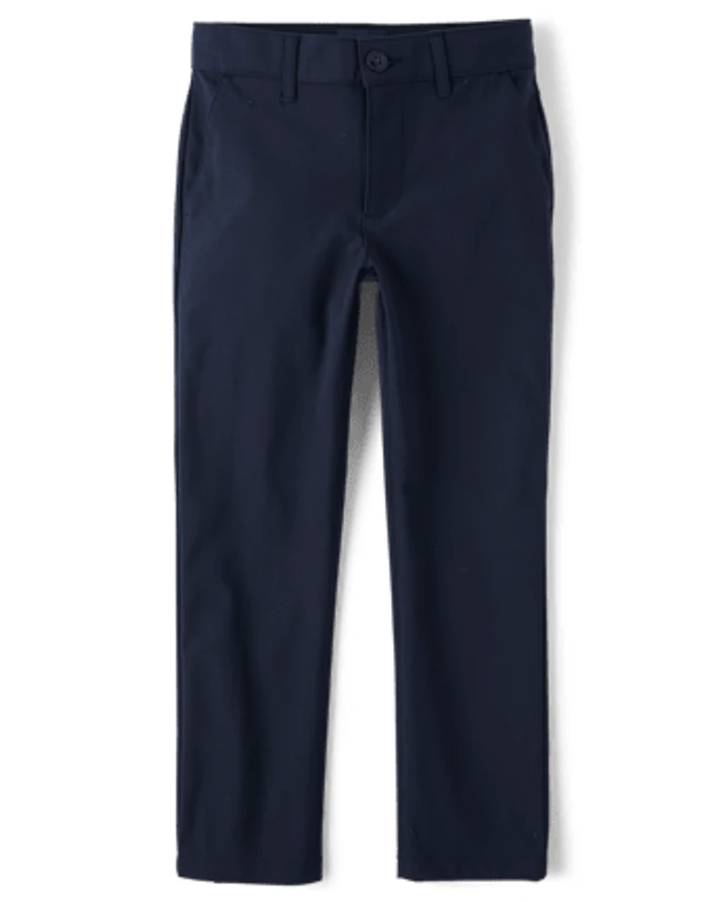 Boys Uniform Quick Dry Skinny Premium Chino Pants