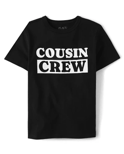 Kids Cousin Crew T-shirt imprimé