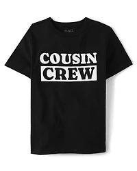 Kids Cousin Crew T-shirt imprimé