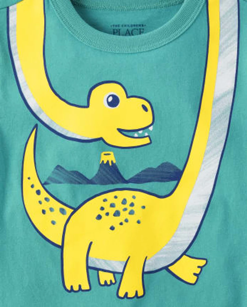 Baby And Toddler Boys Dino Graphic Tee 3-Pack