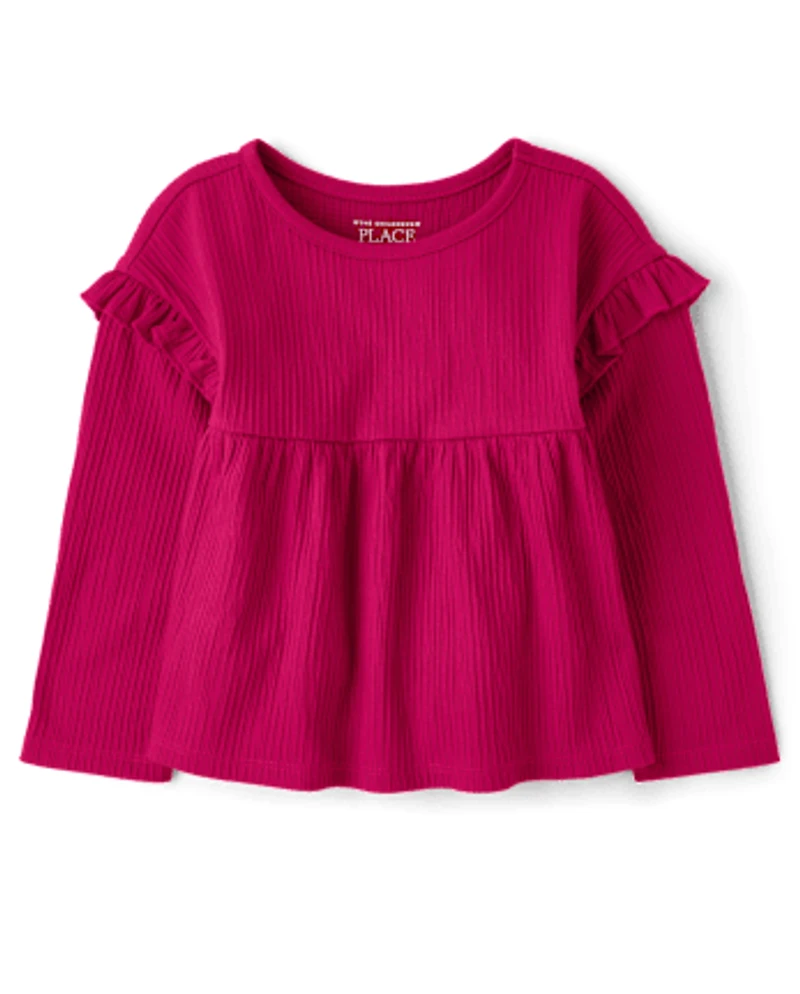 Baby And Toddler Girls Babydoll Top