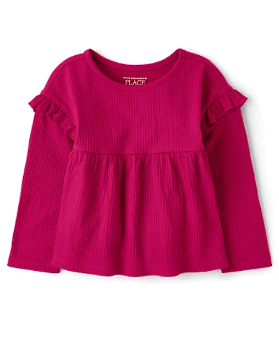 Baby And Toddler Girls Babydoll Top