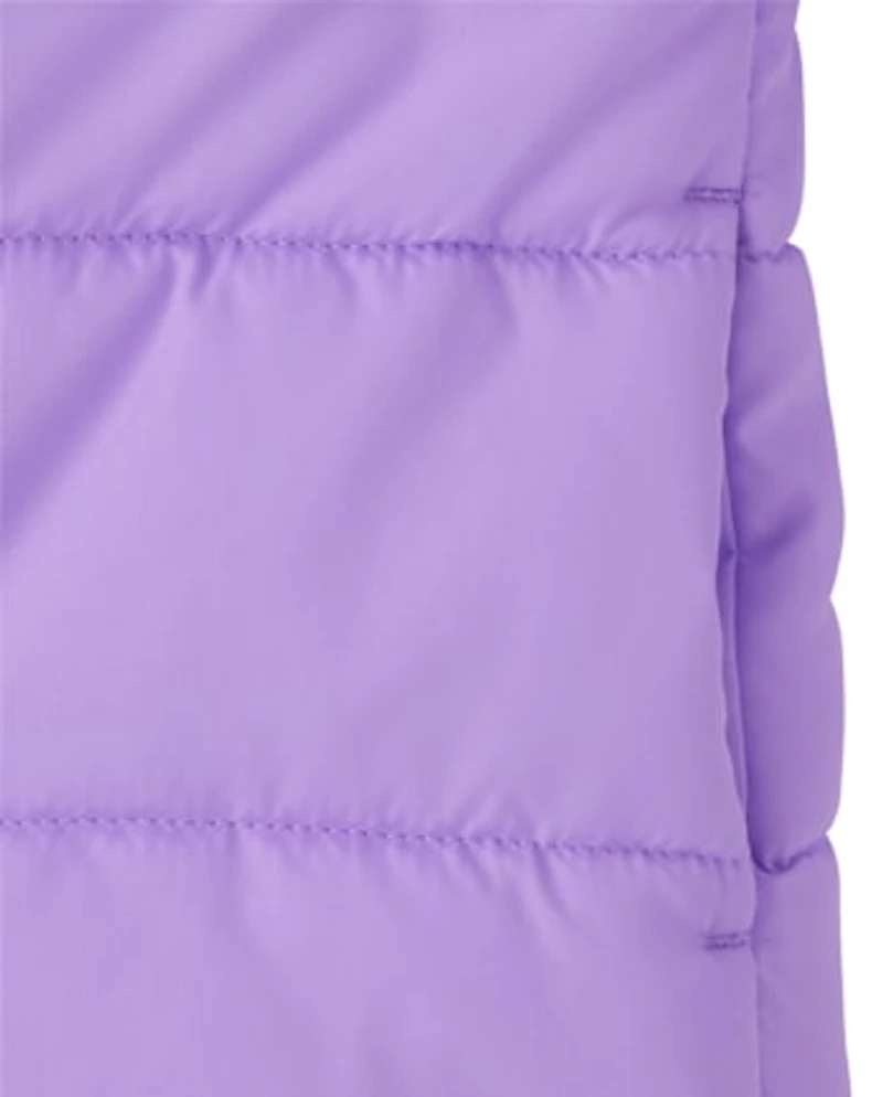 Toddler Girls Hooded Puffer Jacket