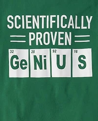 Boys Proven Genius Graphic Tee