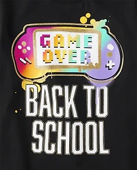 Girls Gamer School Graphic Tee