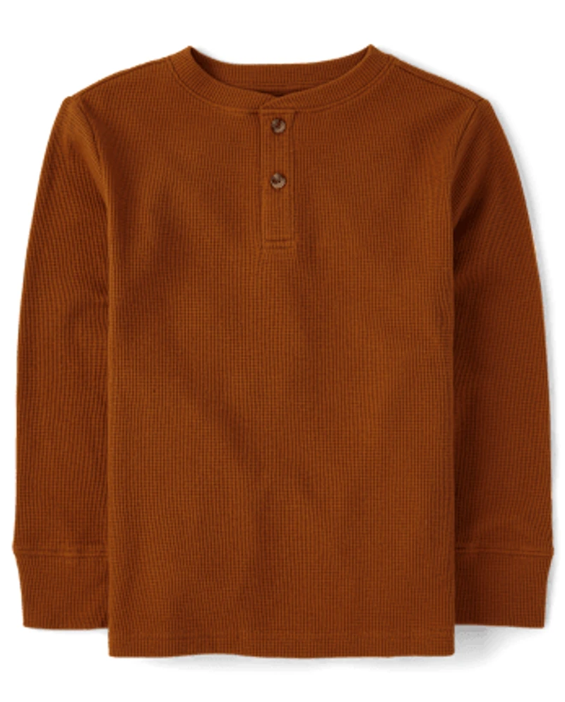 Haut Henley isotherme pour garçon