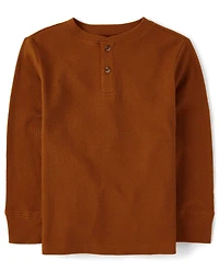 Haut Henley isotherme pour garçon