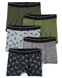 Lot de 5 boxers Gamer Performance pour garçon