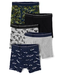 Lot de 5 boxers Dino pour garçons
