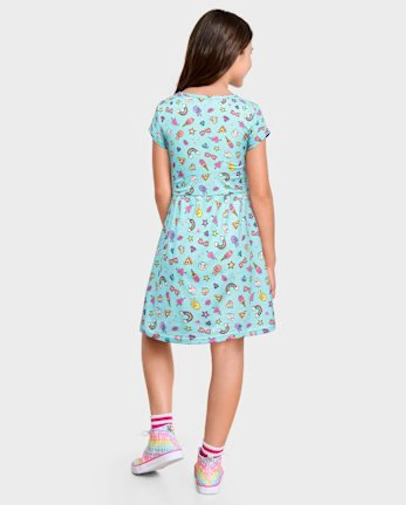 Girls Doodle Everyday Dress