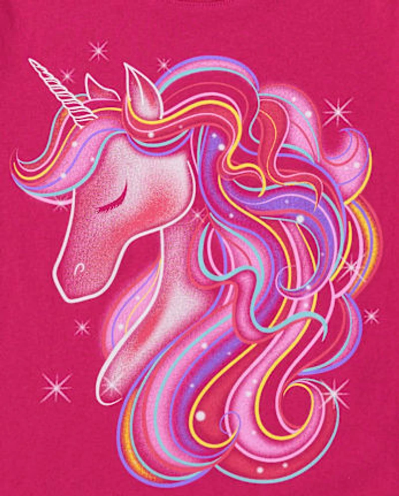 Girls Animal Graphic Tee 2-Pack