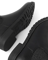 Girls Jeweled Chelsea Booties