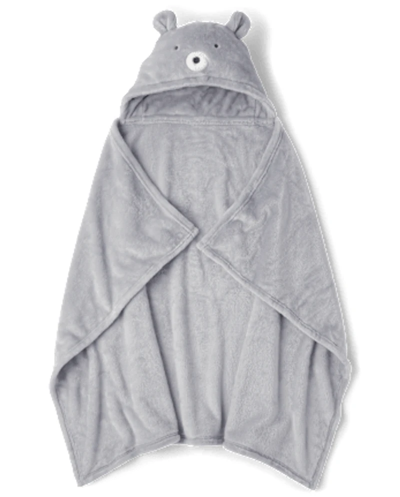 Couverture à capuche douillette Bébé Bear