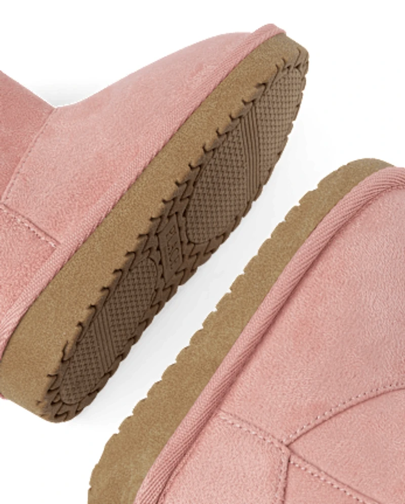 Toddler Girls Mid Teddy Boots