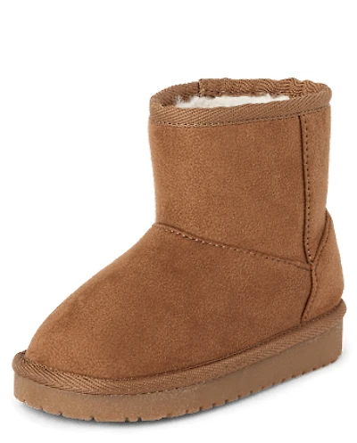 Toddler Girls Mid Teddy Boots