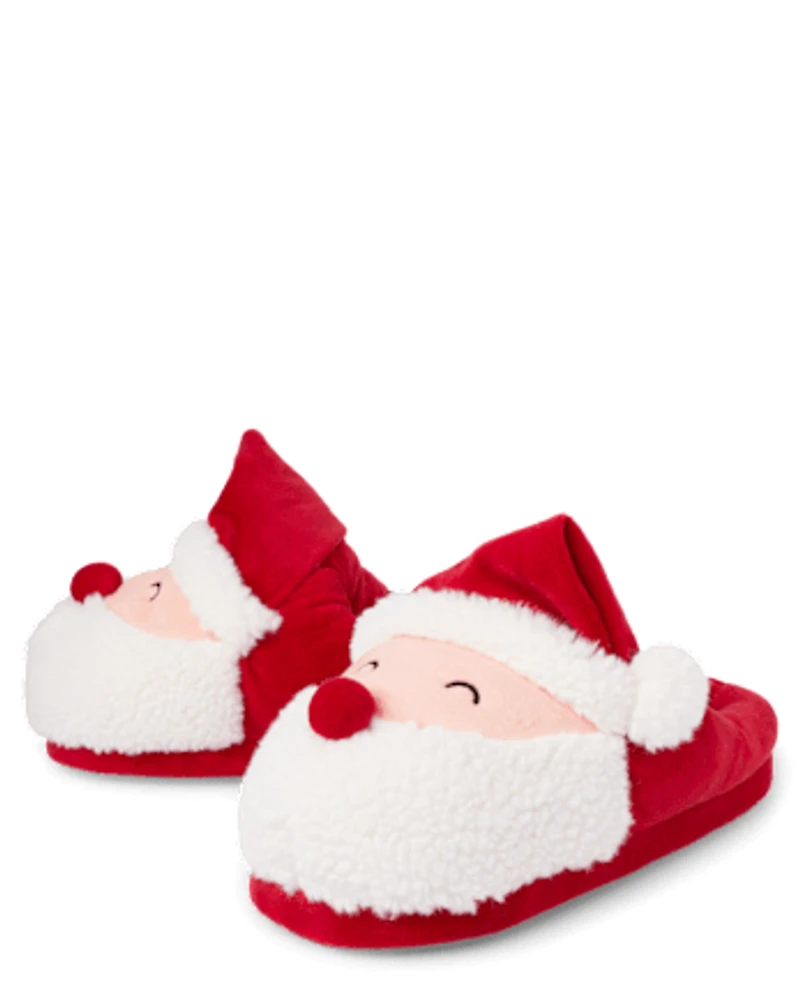 Adult Matching Family Santa Slippers