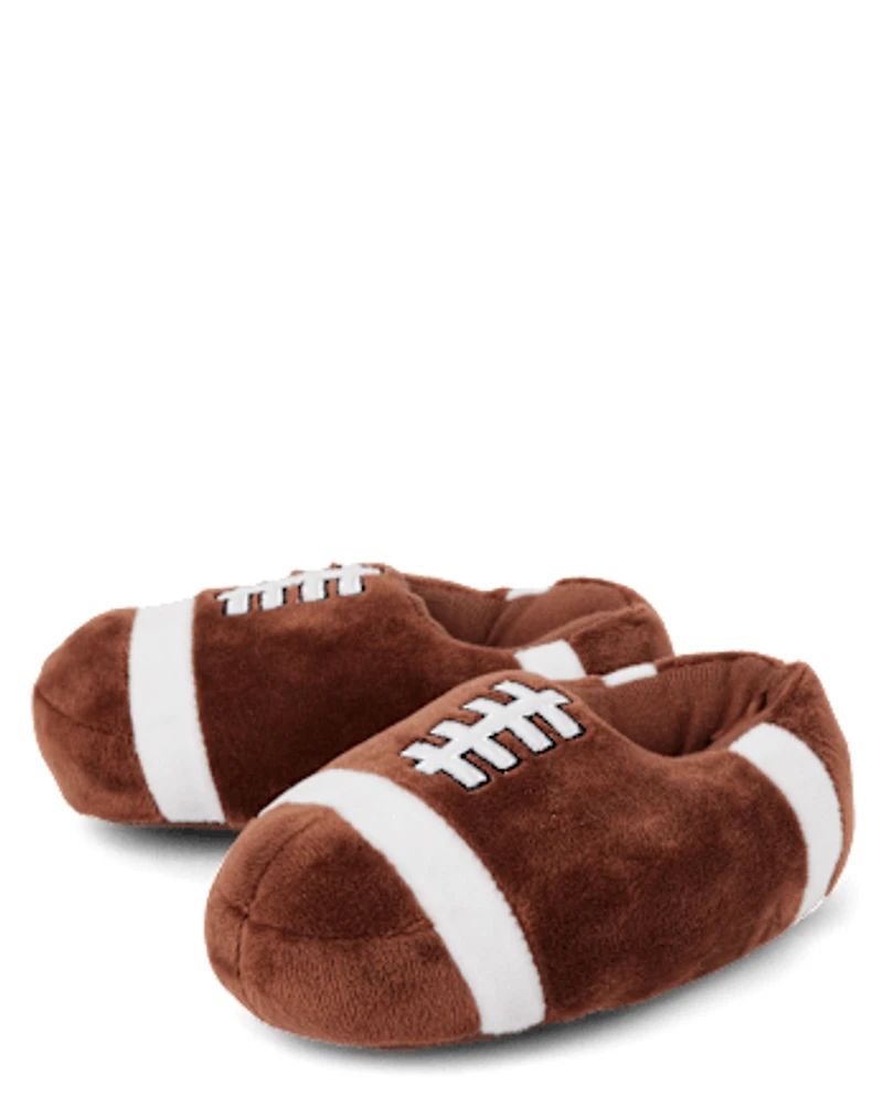 Toddler Matching Family Football Slippers