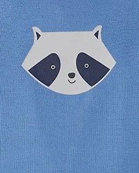 Lot de 4 bodies pour bébé motif animal
