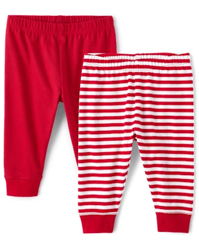 Lot de 2 pantalons rayés Bébé