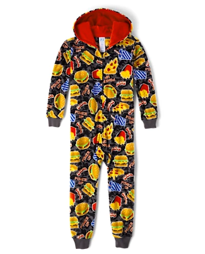 Pyjama une pièce en micropolaire pour garçon