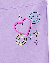Girls Icon High Rise Flare Leggings