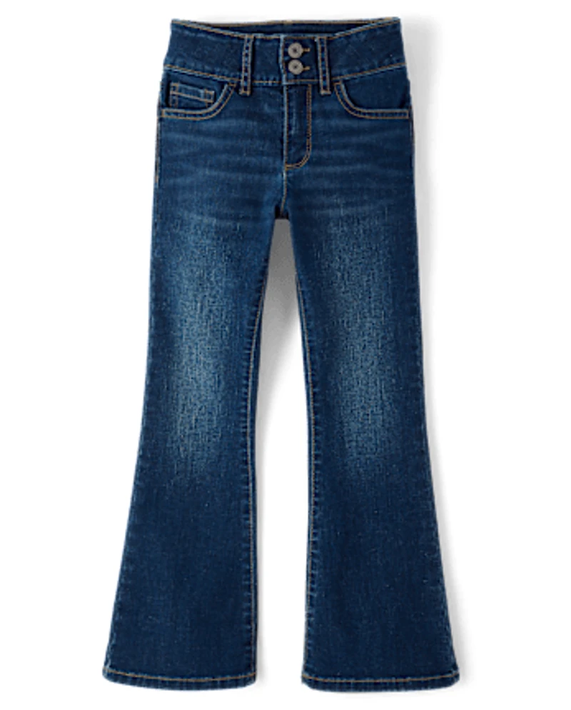 Jeans évasés pour filles