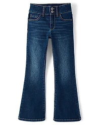 Jeans évasés pour filles