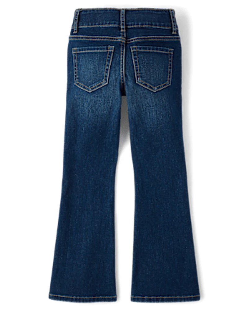 Jeans évasés pour filles