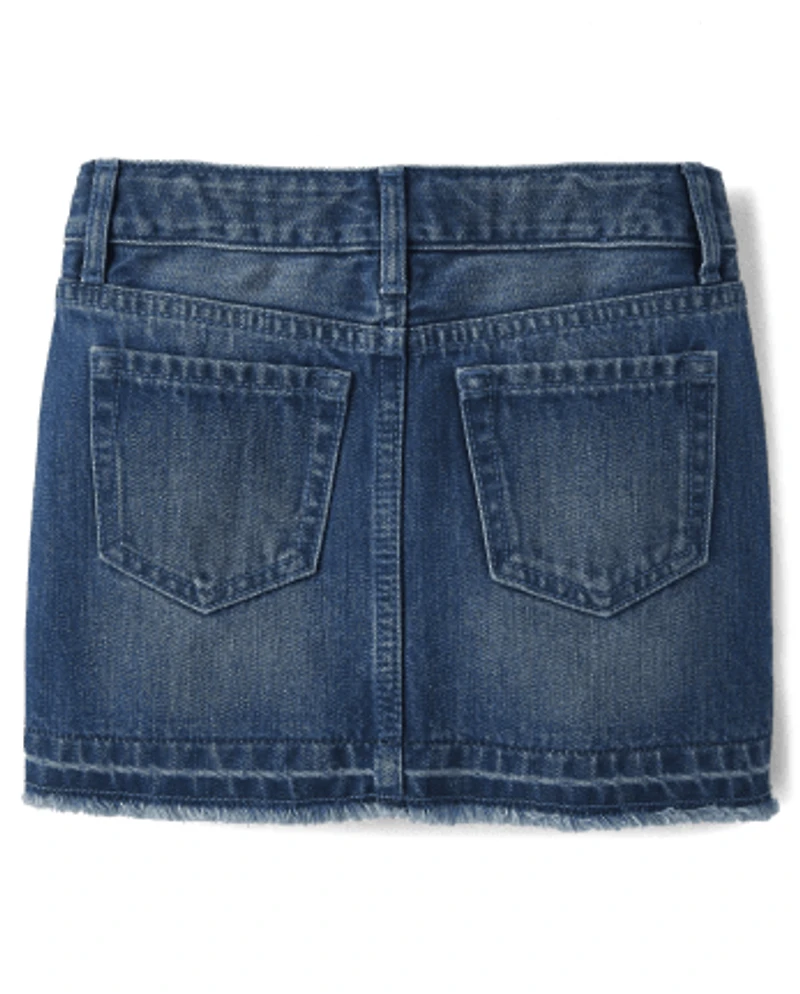 Jupe en jean pour fille