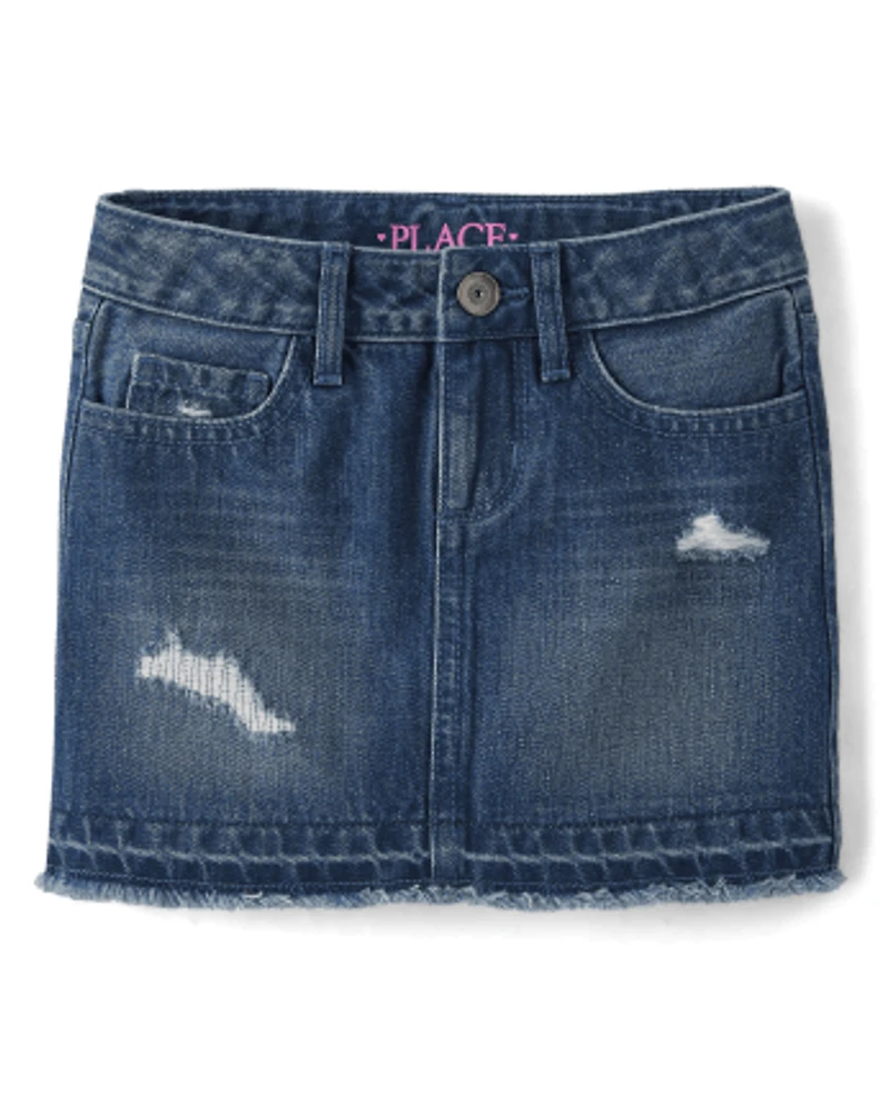 Jupe en jean pour fille