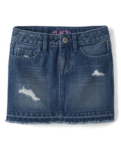 Jupe en jean pour fille