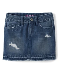 Jupe en jean pour fille