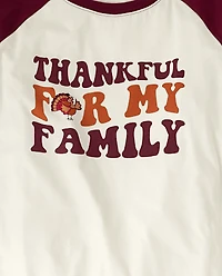 Pyjama Famille assorti Thankful en coton et flanelle pour hommes
