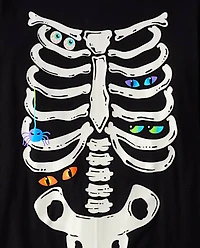 Adult Matching Family Glow Skeleton Cotton Pajamas