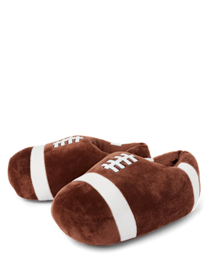 Adult Matching Family Football Slippers