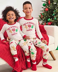 Kids Christmas Cookie Snug Fit Cotton Pajamas