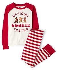 Kids Cookie Tester Snug Fit Cotton Pajamas