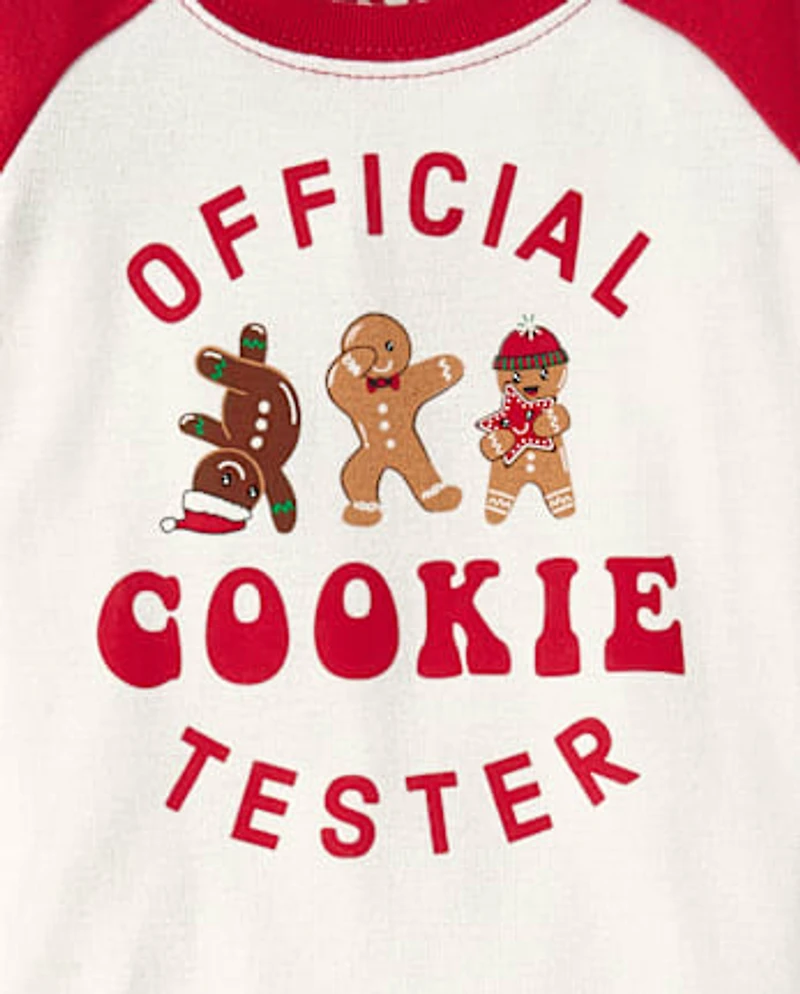 Baby And Toddler Cookie Tester Snug Fit Cotton Pajamas