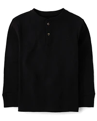 Haut Henley thermique pour garçon